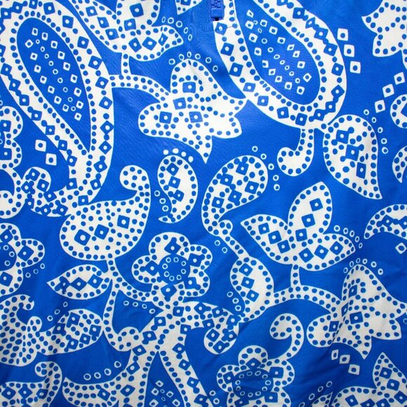 EUC! Boden Blue and White Swim Coverup with Long Sleeves - Picture 3 of 7